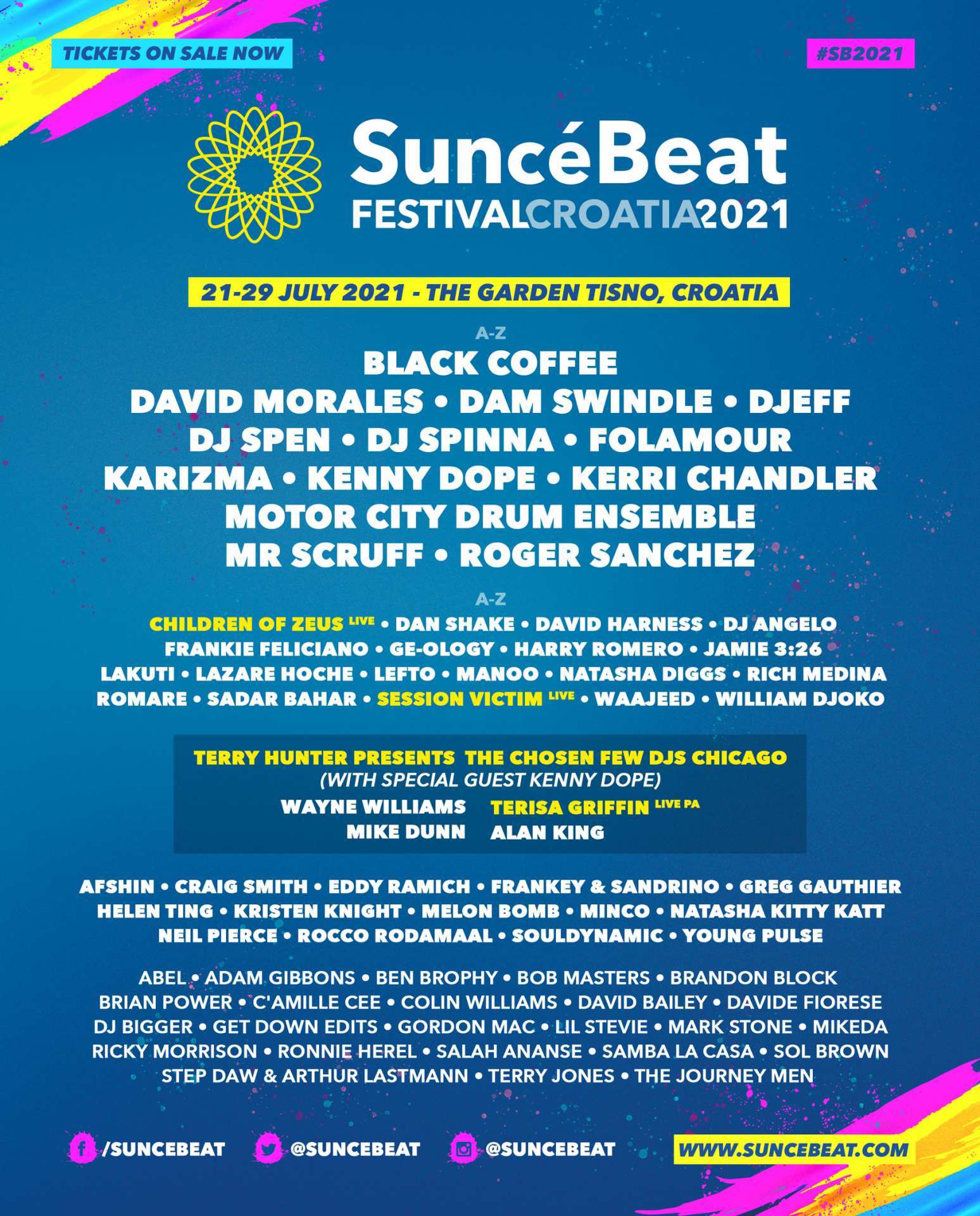 SUNCÉBEAT FESTIVAL, CROATIA 21-29 JULY 2021 / TISNO